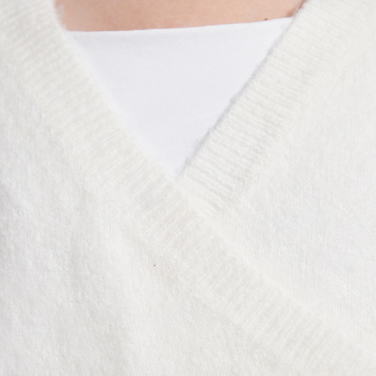 Wrap knit sweater "Bettan"